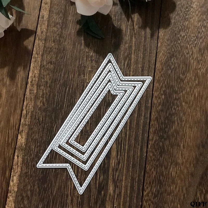 Трафарет из углеродистой стали с точечной линией и флагом шаблон для тиснения