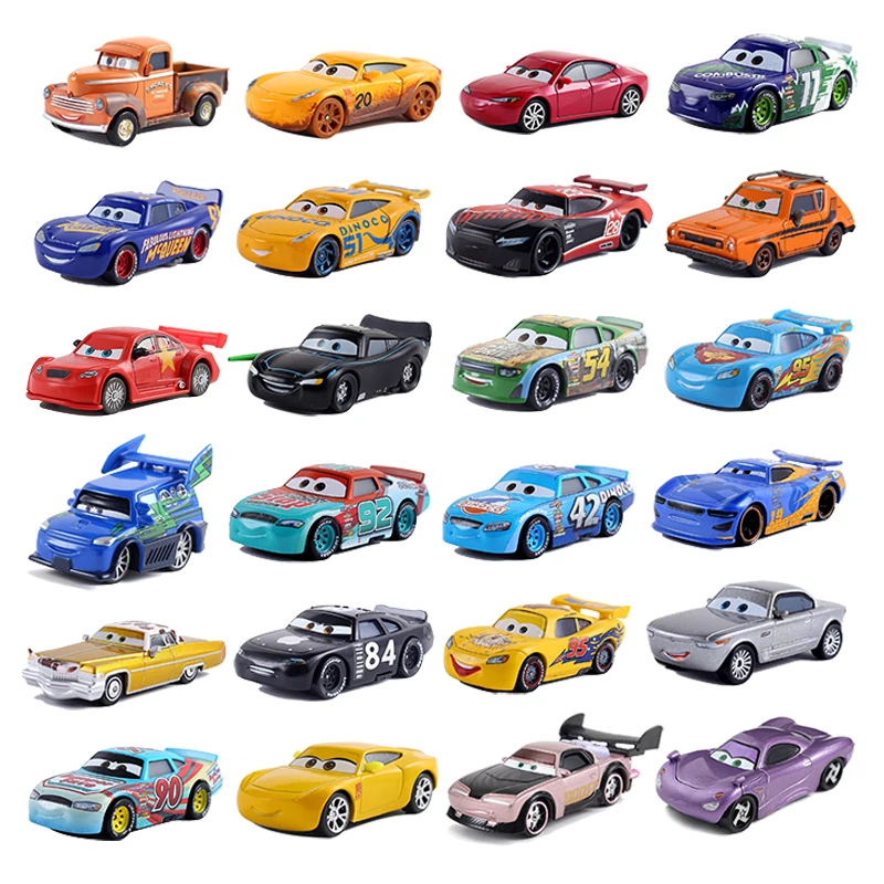 

Disney Pixar Cars 2 3 Lightning McQueen Mater Jackon Torm Ramirez 1:55 Diecat Vehicle Metal Alloy Boy Kid Toy Chritma Birthday