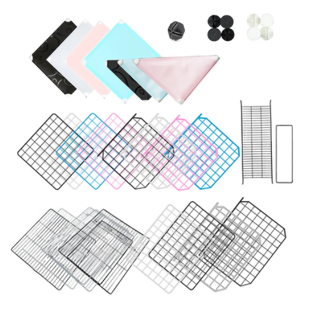 

Pets villa Cat House Iron Fence Playpen Indoor Sleeping Bed Exercise Living Room Foldable DIY Kitten Cats Cage Pets villa