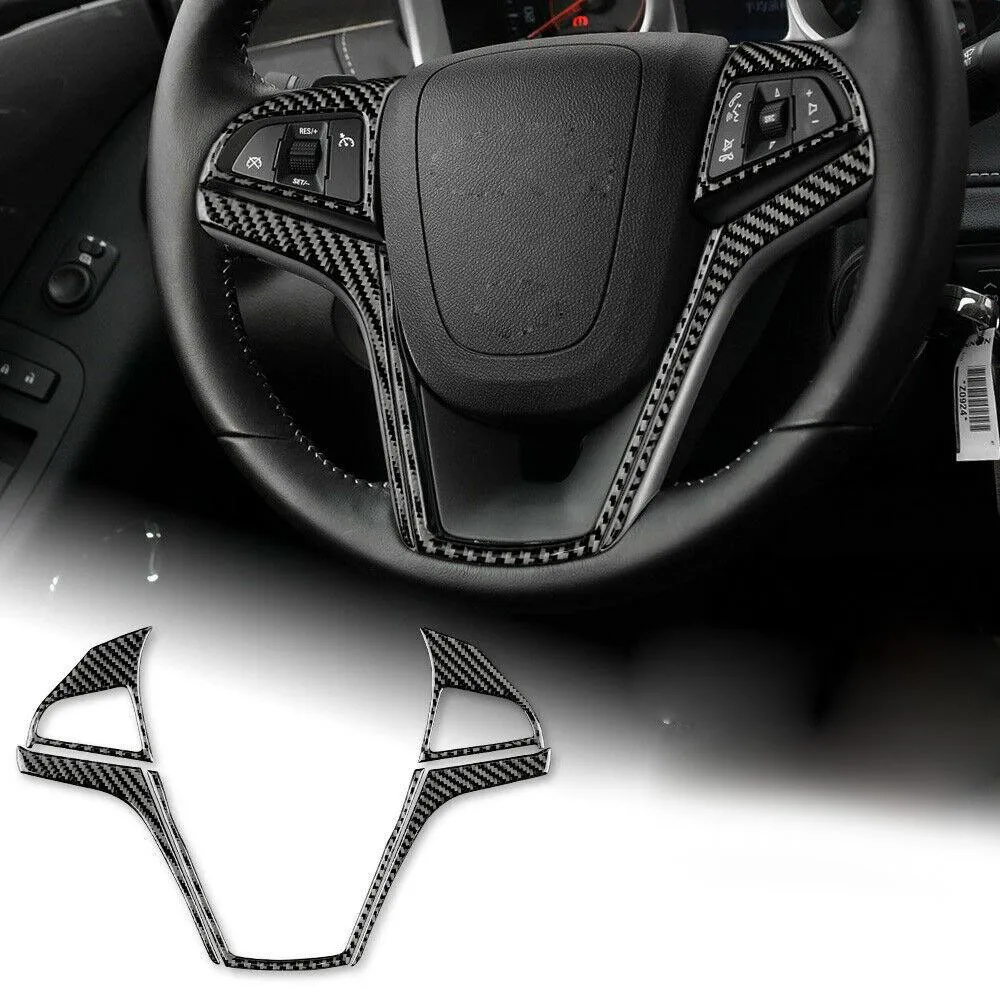 

2013-2015 Steering Wheel 5PCS Sticker Accessories Car Cover Decoration