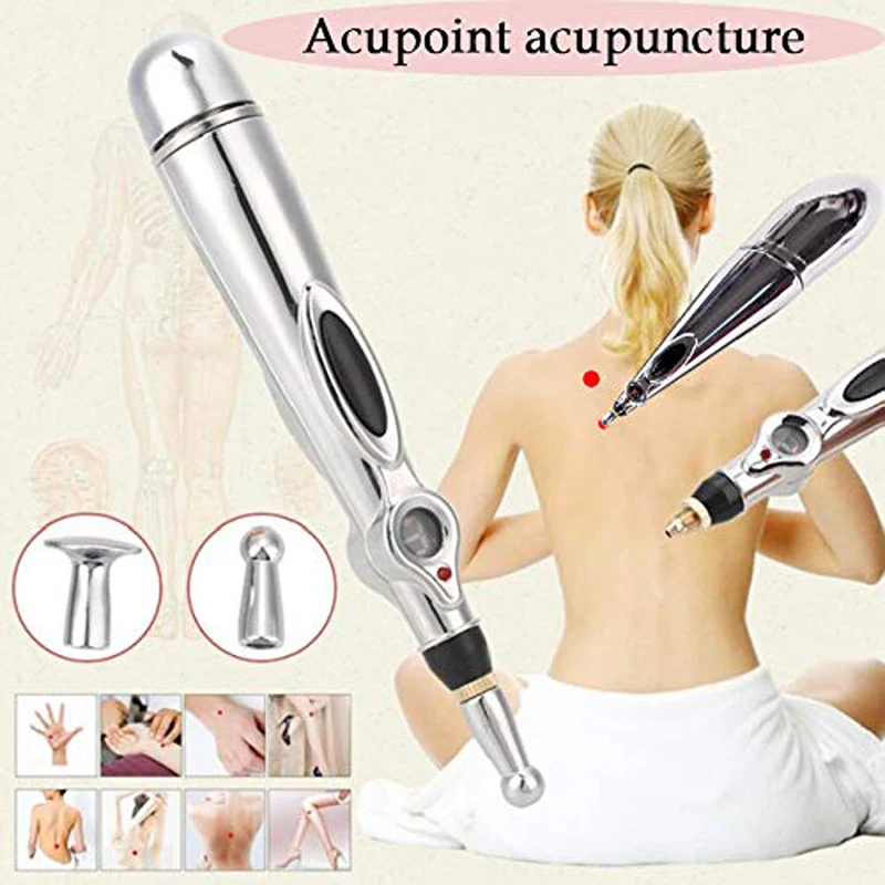 

2020 Newest Electronic Acupuncture Pen Meridians Laser Therapy Health Massage Pen Energy Pen Relief Pain Home Medical Equipment