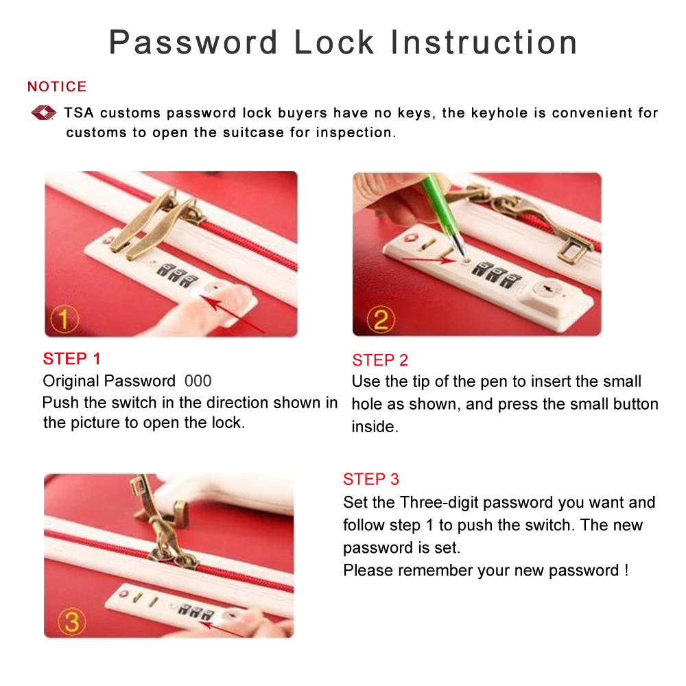 Винтажный багаж набор носить на милый чемодан с прокатки Спиннер колеса TSA