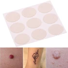 9 пластырейлист силиконовый гель для удаления шрамов многоразовый гель от угрей шрам терапия лист для восстановления кожи эффект разбавления акне