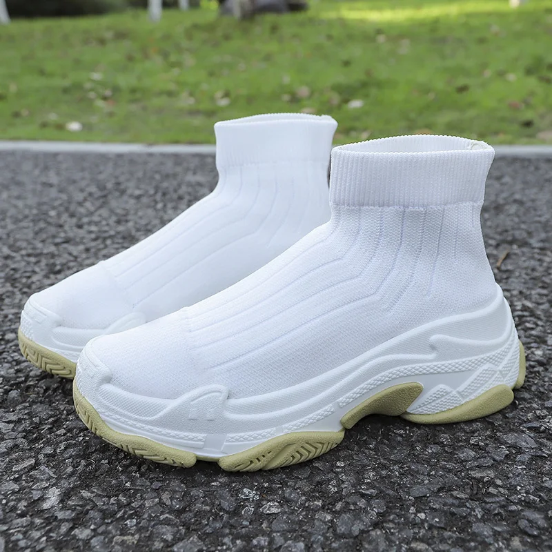 Женская Удобная дышащая повседневная обувь на платформе сезон весна-осень Новое