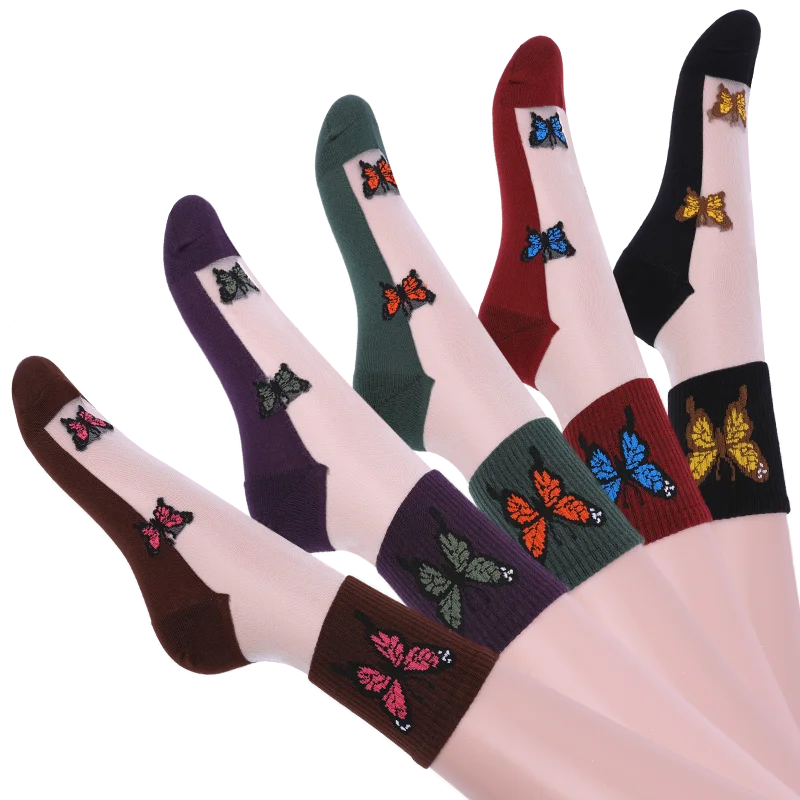 

HYRAX Bullock Цветочные носки 5 пиаров сексуальные женские Короткие Кружева милый мультяшный узор красивый цветочный дизайн модный тонкий