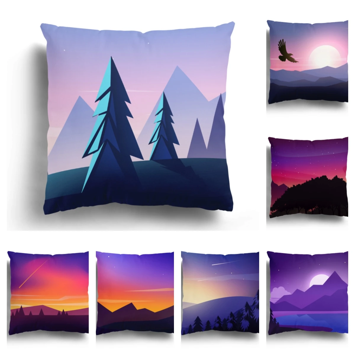 Чехол для дивана декоративная наволочка 40x40 см чехол подушки 60x60 Осеннее