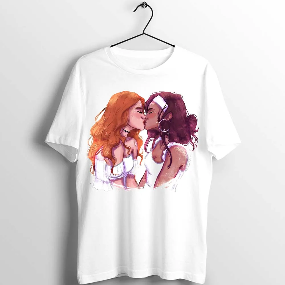 Женская футболка с изображением ривердейла Шерил Блоссом The Kiss Awesome Girl's Tee - Цвет: 5S035W