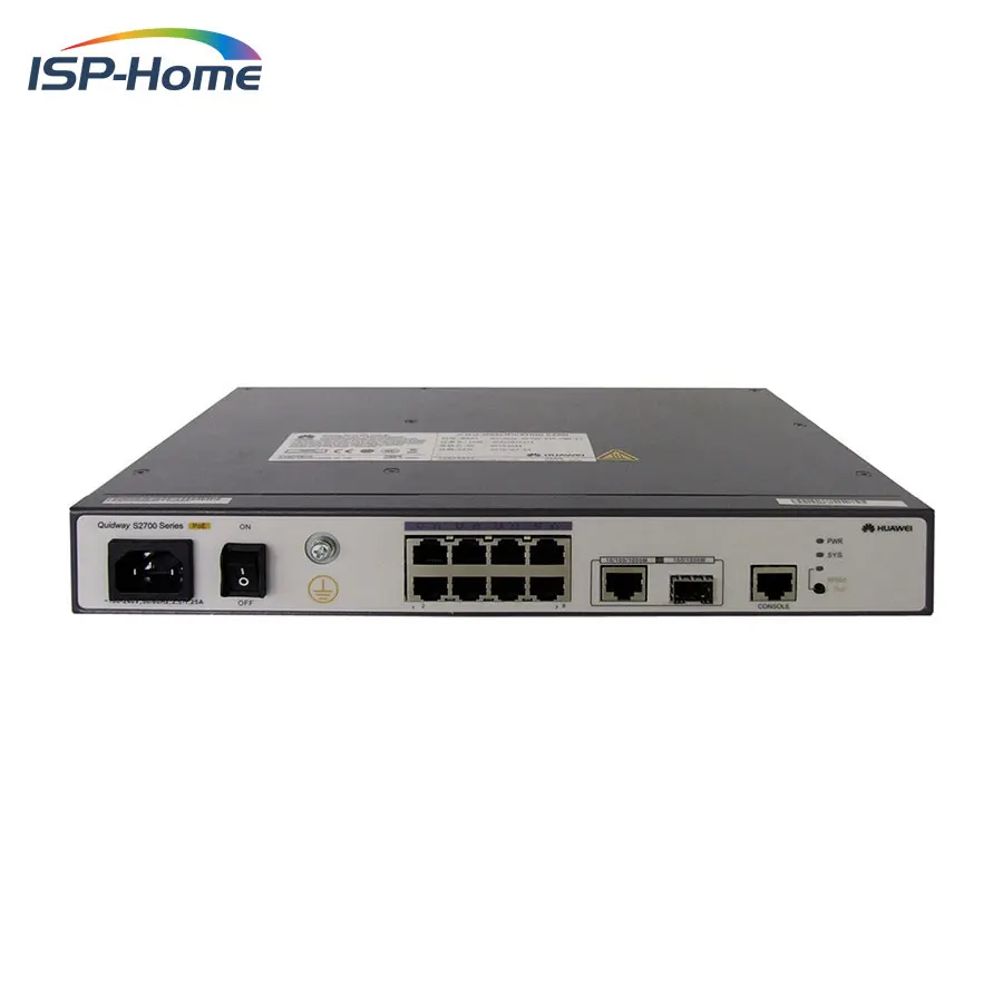 Ethernet коммутатор S2700-9TP-PWR-EI материнская плата (8 портов 10/100 PoE + 1 двойного назначения