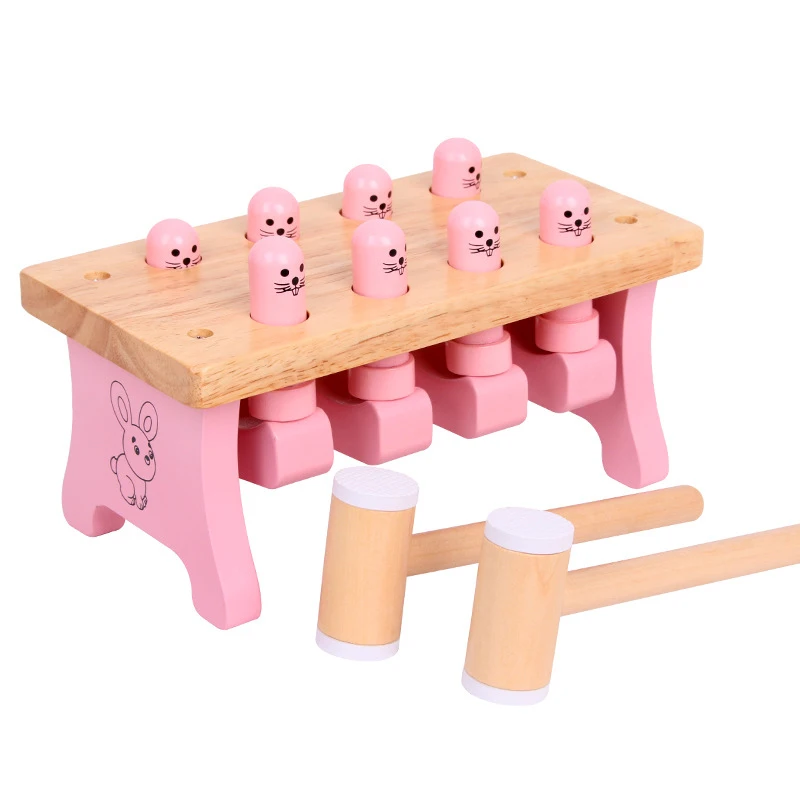 

Children Whac-A-Mole Toys Play Hit Hammering Game Educational Intelligence Training Interactive Toys Kids Gift