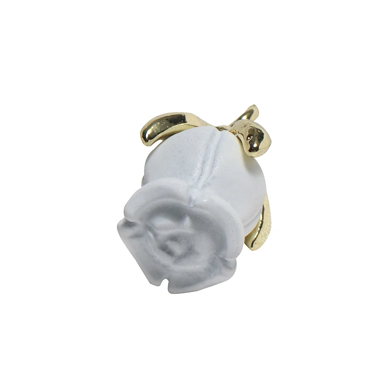 

Simple mini red and white rose pendant Joker diy handmade jewelry earrings necklace accessories materials