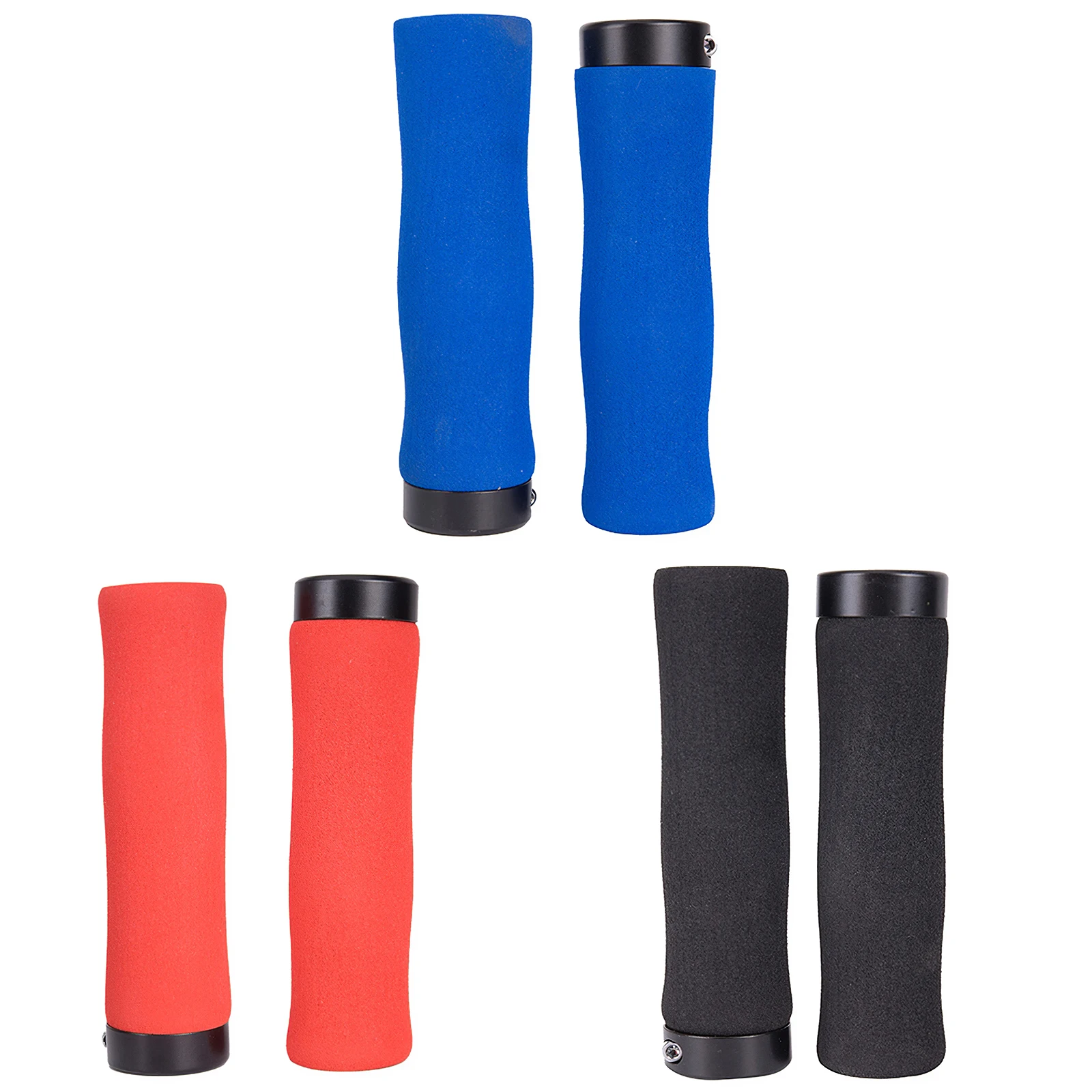 

Bicycle Grips MTB Plastic Handlebar Grips Anti-Skid Shock-Absorbing Soft Bike Grips Ultraight Cycling Handlebar Bike Accessories