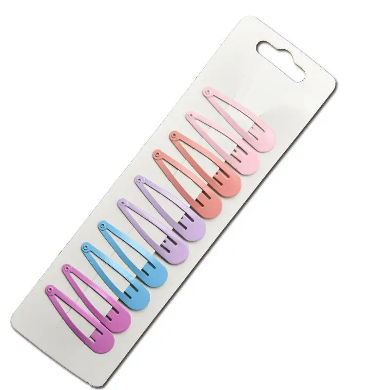 

10pcs Hair Clips for Girls No Slip Metal Snap Barrettes for Kids Teens 2inch