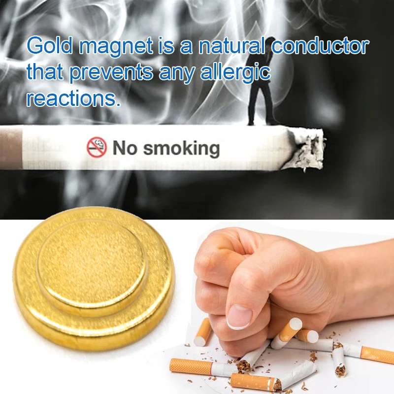 Пластырь для курильщика 12 шт. магнитный пластырь акупрессуры против дыма не