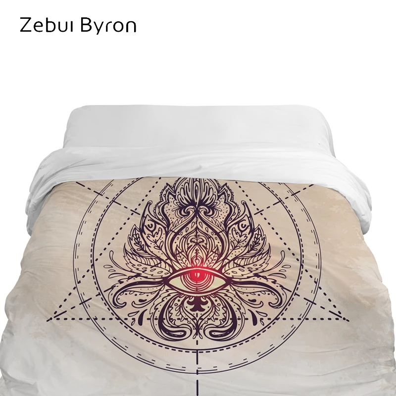 ?? 3D Duvet Cover King/Queen/Custom Size,Quilt/Blanket/Comforter Cover 220x240,Retro Sun Bedding For USA/AU/Russia,Drop Ship