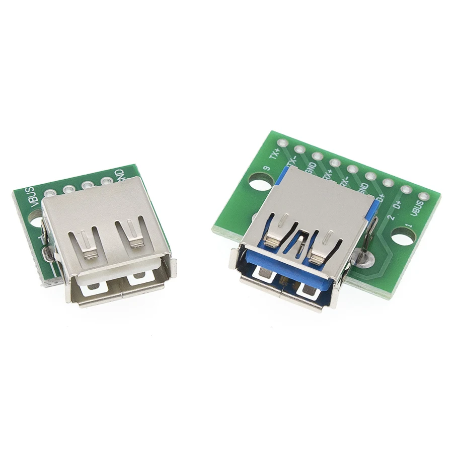 10PCS USB Male Connector / MINI MICRO to DIP Adapter 2.54mm 5pin Female B Type USB2.0 PCB Converter USB-01 | Электронные