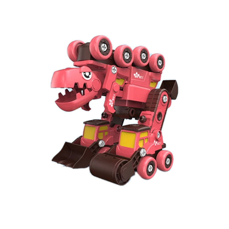 

Castle Transformers Dinosaur Toys 5 in 1 Take Apart Truck for Kids