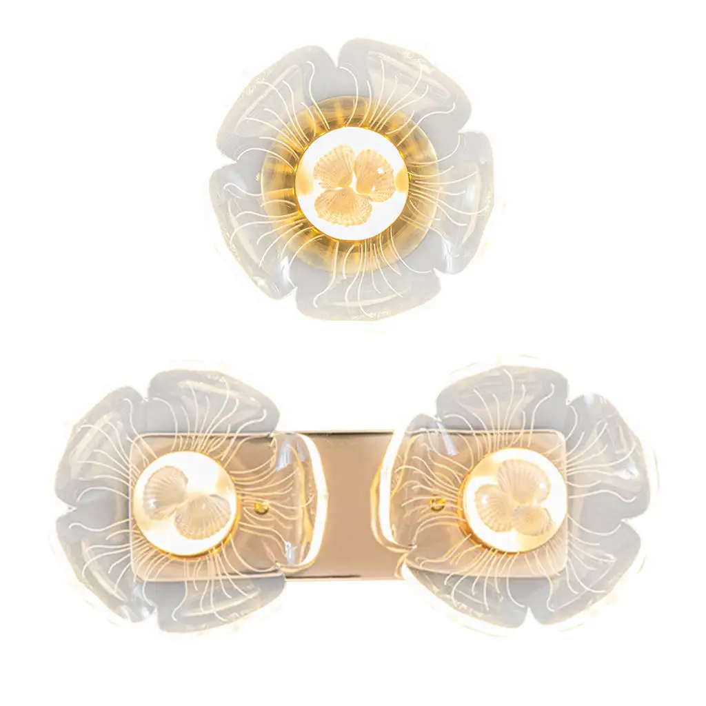 Простая светодиодная настенная лампа бра светильник с подключаемой ночной