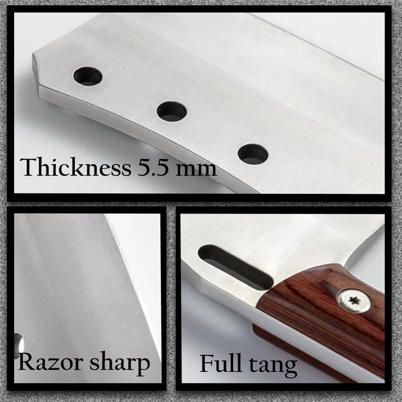 Кухонные ножи шеф повара миниатюрный Кливер для нарезки овощей инструмент