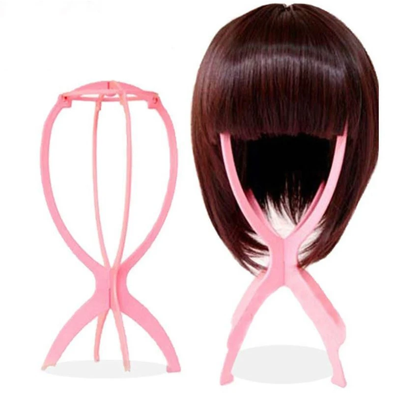 

Wig Display Stand Mannequin Dummy Head Hat Cap Hair Holder Folding Stable Tool Wig accessories