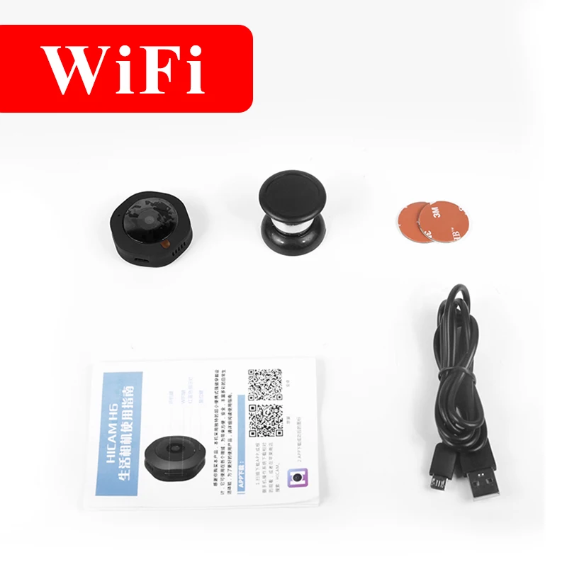 Wifi - Black Мини-камера HD 1080P с функцией обнаружения движения, ночного видения, DV, WiFi, 2 версии, микро камера, камера Espia, маленькая видеокамера, поддержка скрытой карты TF - Цвет: Wifi - Black