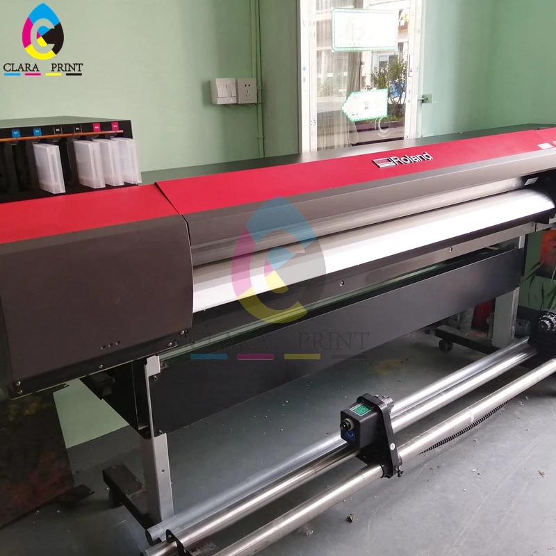 Восстановленный Roland Second Hand используется SOLJET Pro 4 XF-640/XF640 6" Эко-растворитель струйный принтер с двойной печатающей головкой DX7