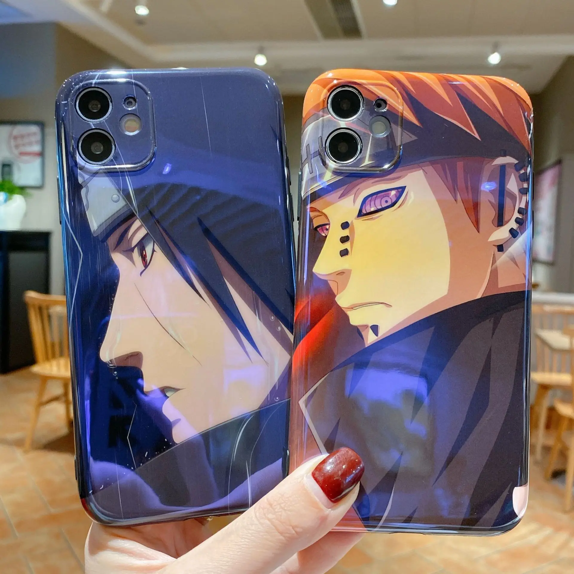 Чехол для телефона Наруто Kakashi Uchiha Sasuke Akatsuki Uzumaki Hatake Pain IPhone 12 11 XS Pro Max 7 8 Plus XR X SE |