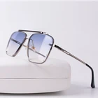Солнцезащитные очки AOZE мужские, в винтажном стиле, с градиентными линзами, 2021, 95527
