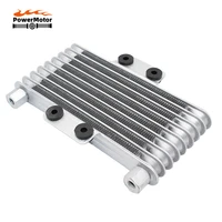 motorcycle oil cooler radiator fit cooling engine aluminum 125ml for dirt bike atv 125cc 250cc motorcycle oil cooler adapter