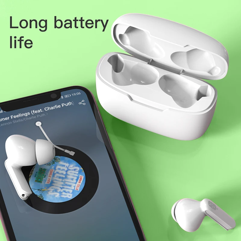 Беспроводные наушники Bluetooth-совместимые TWS 5 1 Type-C с зарядным чехлом для i11 i12 i10 IOS
