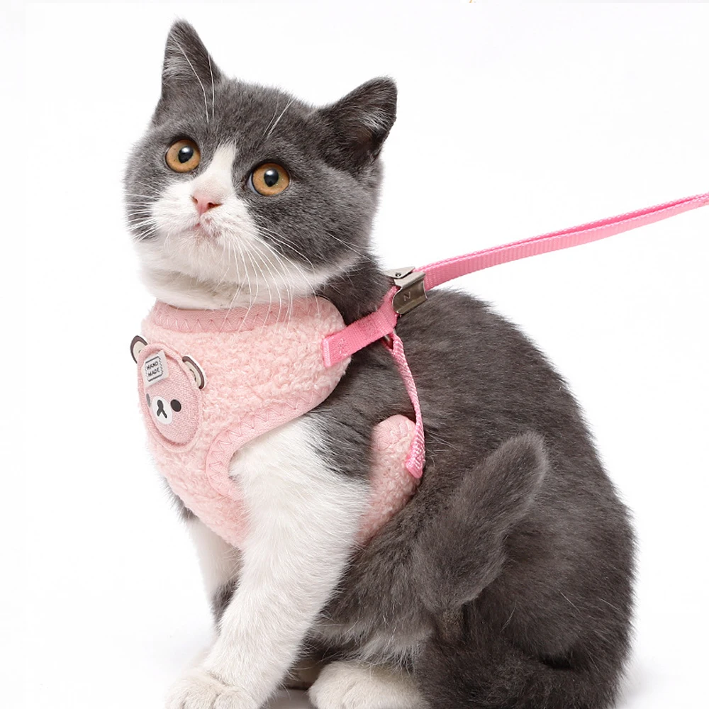 Дышащий поводок для собак жилет с регулируемой сеткой домашних животных