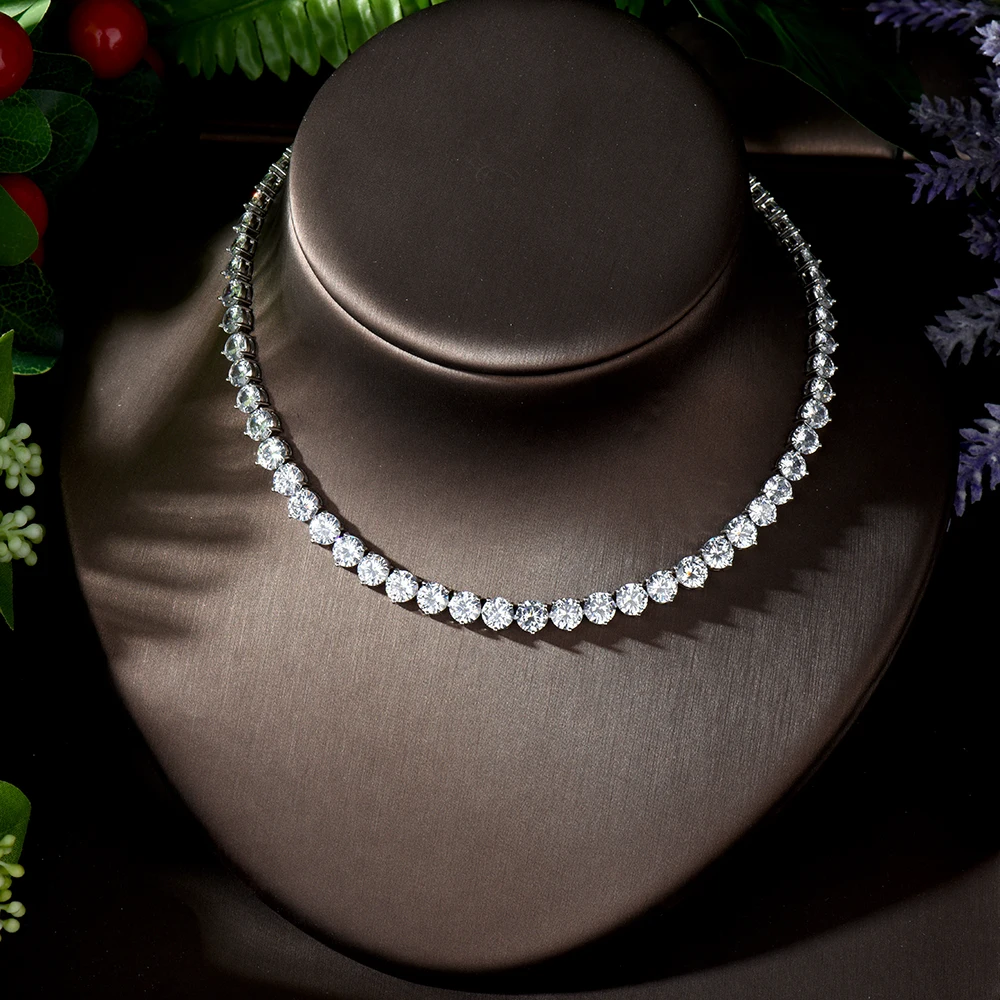 Комплект свадебных украшений HIBRIDE модные ювелирные украшения высокого качества