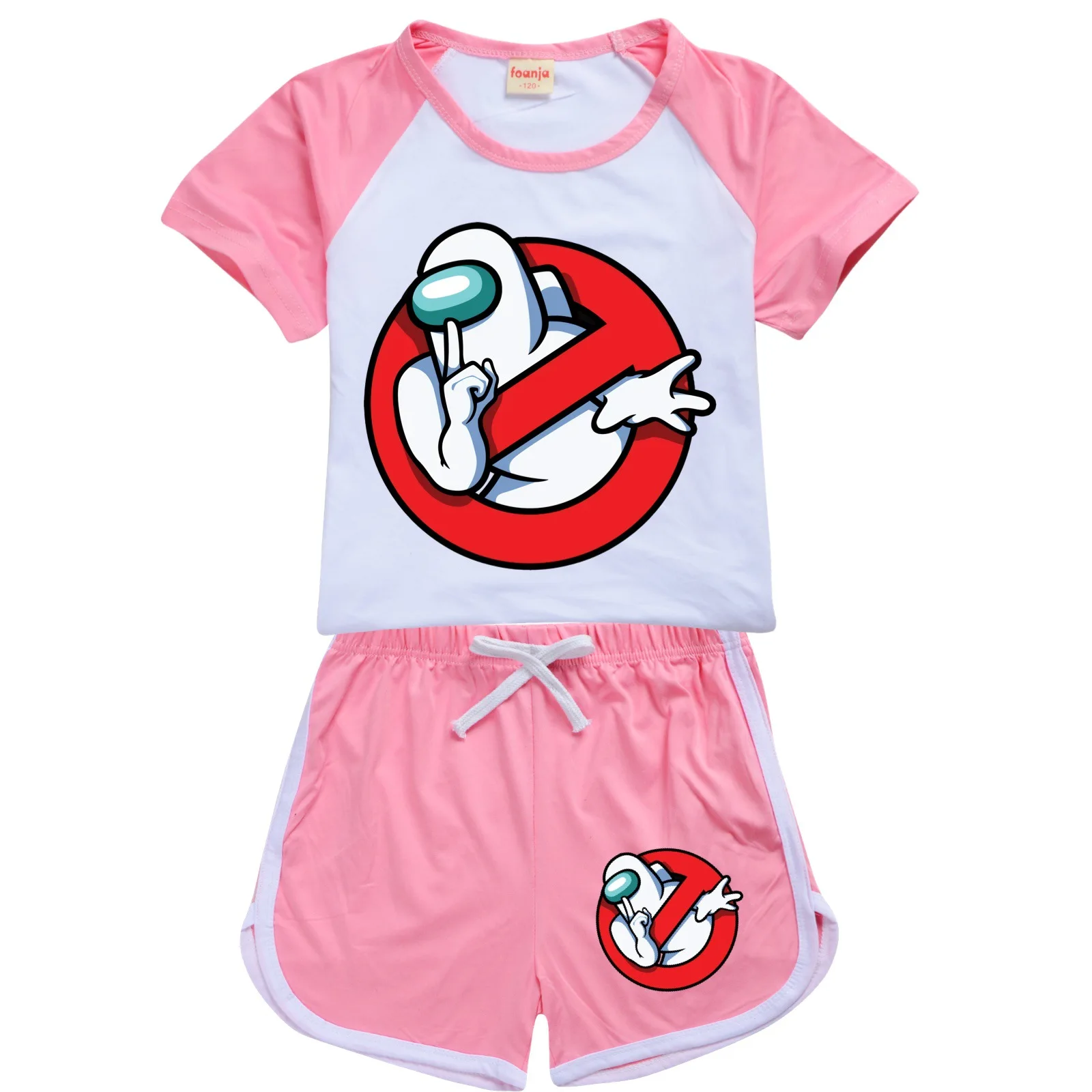 

Kids Clothes Summer T Shirts+Short 3D Print Suits Toddler Girls Sets Top+shorts 2pcs Sets Sports Suit Casual Children Baby Sets