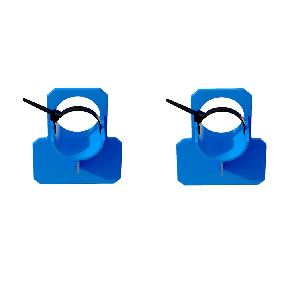 

2 Pcs Swimming Pool Pipe Holder Mount 30-38mm ABS Above Ground Pool Supports Pipes Holder With Cable Tie Parts