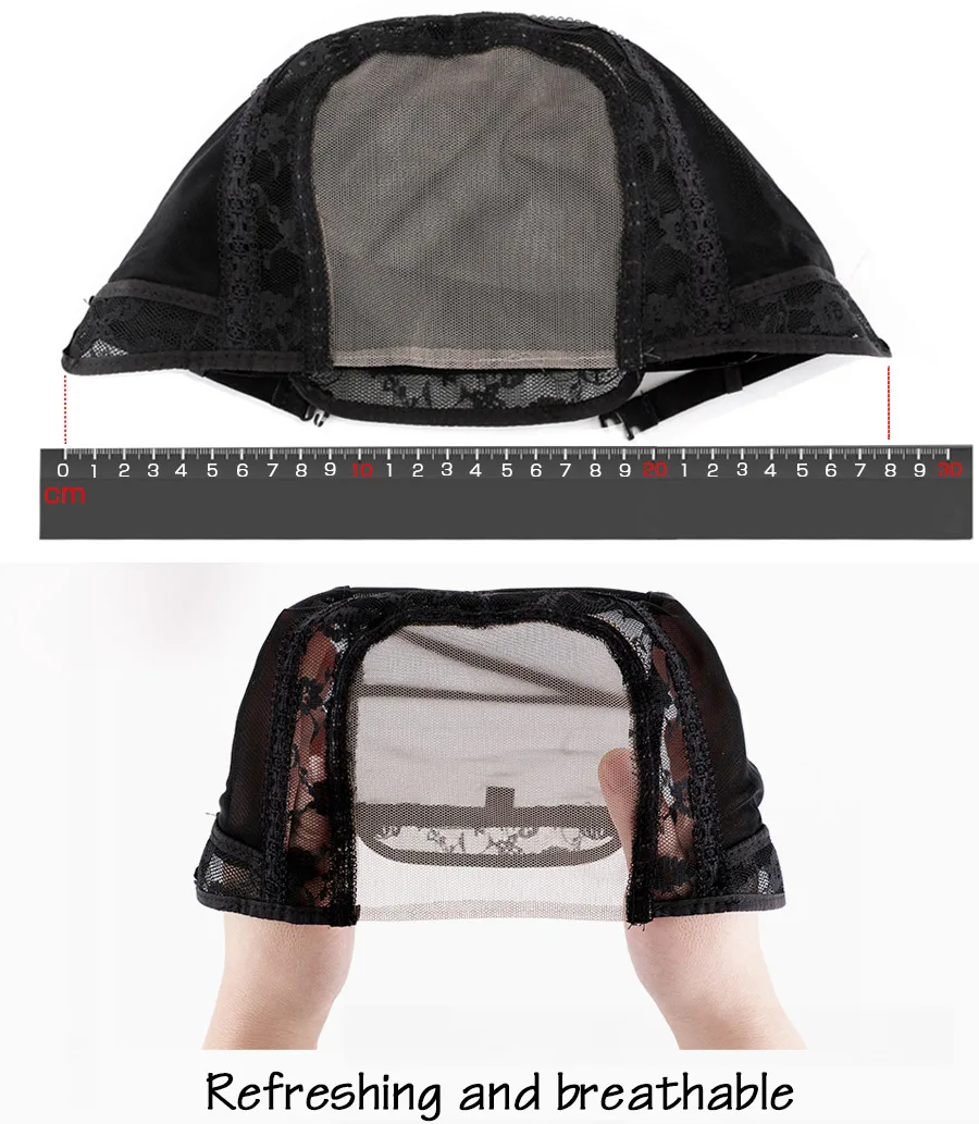 Alileader недорогой кружевной парик S/M/L/XlSize u-швейцарский материал для париков