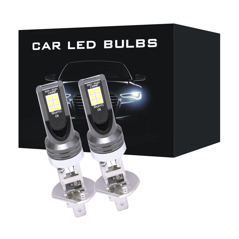 

2PCS 3000K H4 LED H7 H11 H8 HB4 H1 H3 HB3 Auto Car Headlight Bulbs 72W 8000LM Car Styling 6500K 8000K led automotivo