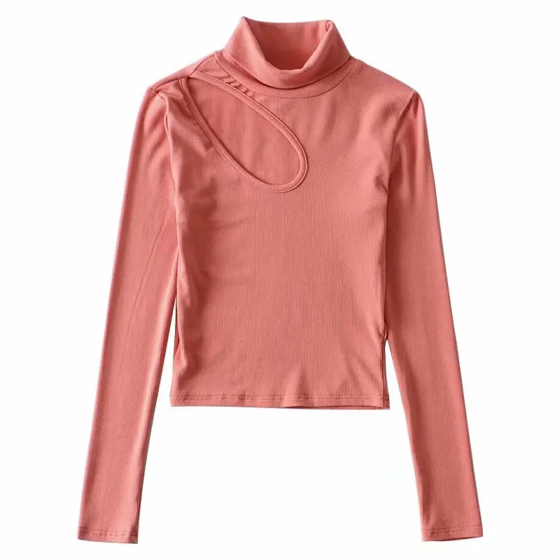 

Новинка 2021, женские футболки, модные винтажные футболки, хлопковая Женская водолазка с длинным рукавом, забавные хипстерские футболки для л...