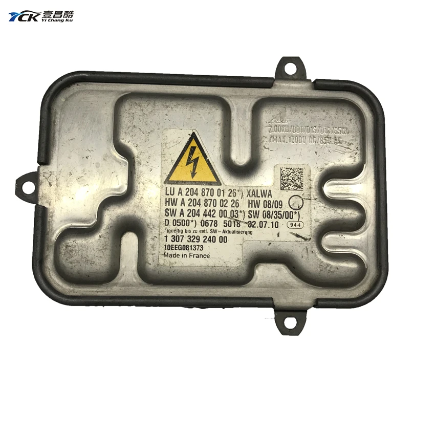 1X YCK оригинальный 1 307 329 240 00 C350 C300 ксенон D1S D1R Xenon HID балласт Подержанный автомобиль