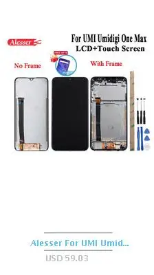 Алессер для UMI Umidigi One Max USB вилка плата для зарядки монтажные крепежные части замена для UMI Umidigi One Max аксессуары для телефонов