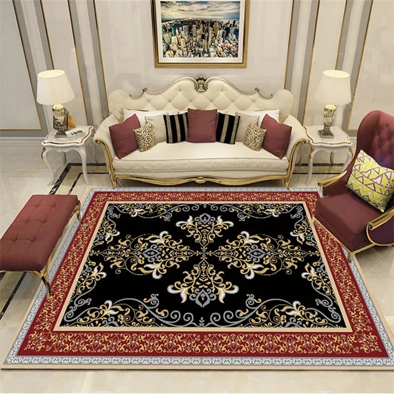 Европейский цветочный ковер Персия прикроватная тумбочка для спальни гостиная