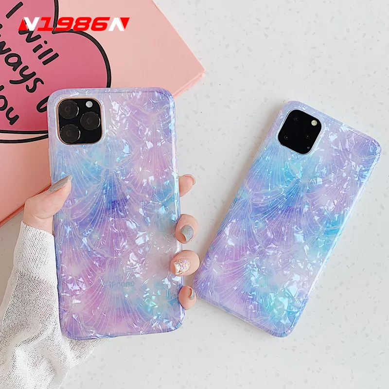 N1986N чехол для телефона iPhone X XR XS Max 11 Pro 6 6s 7 8 Plus Модный Цветной рисунок в виде