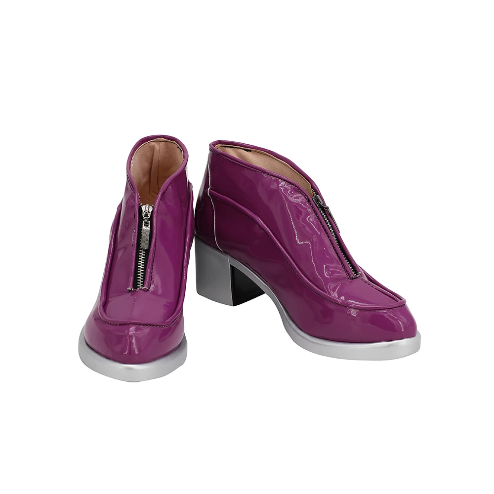 Обувь для косплея Джоджо Невероятные приключения дня Джованны фиолетовые