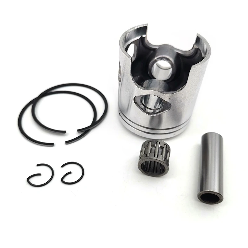 

47mm Piston Ring 12mm Pin Set Kit For JOG 2-stroke 80cc Moped & Scooter motorcycle piston