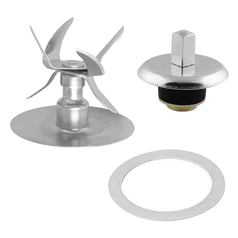 Blender Blade with Coupling Replacement for Oster Osterizer Parts, 6 Point Fusion Blade with Coupling Kit