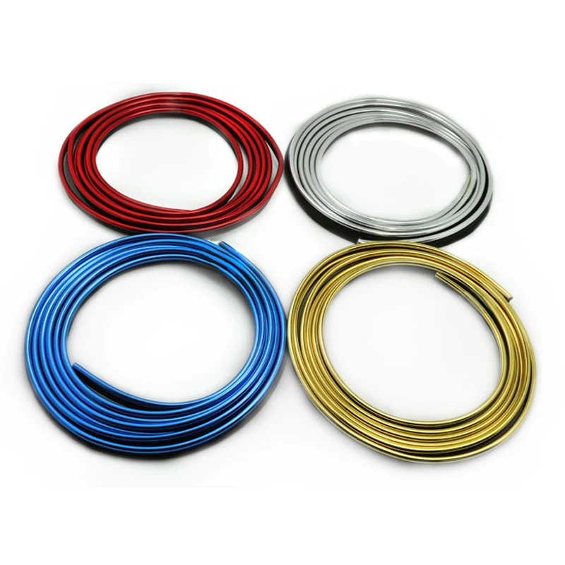 Универсальный автомобильный Стайлинг 5 м гибкая внутренняя отделка литье