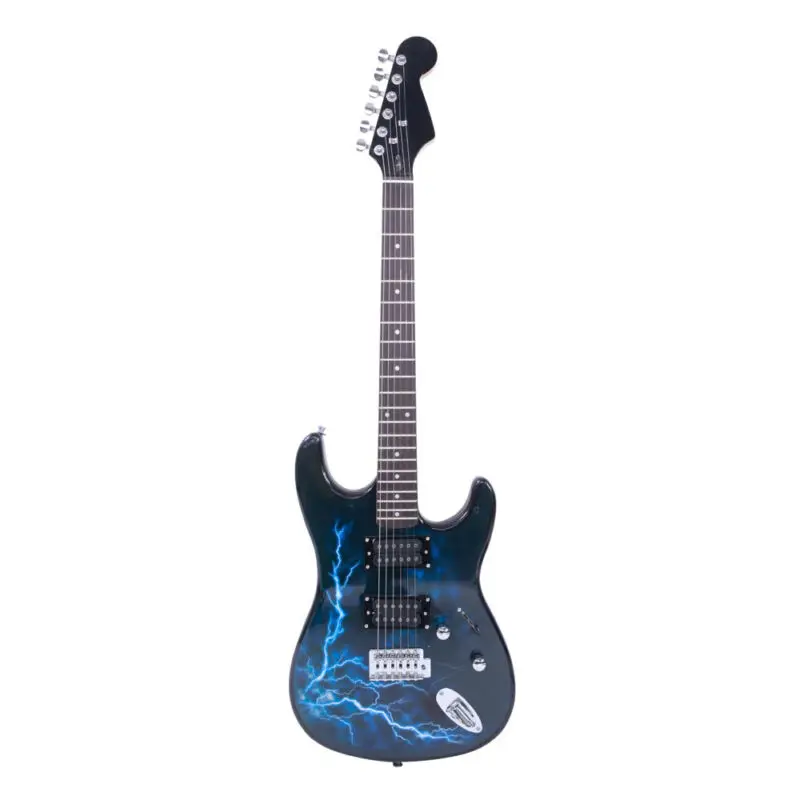 

Starshine Lightning Electric Guitar Basswood Body Maple Fingerboard 22 Frets Beginner Guitar