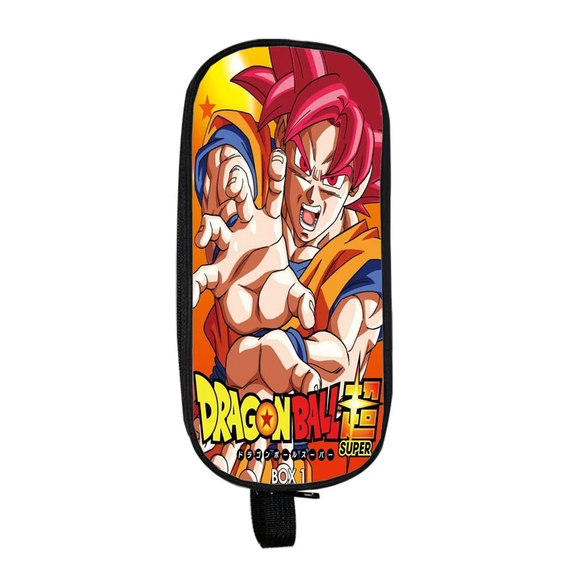 Японский аниме Dragon Ball косметический чехол с карандашом для мальчиков и девочек школьные сумки Goku детский чехол стационарная сумка, школьные принадлежности