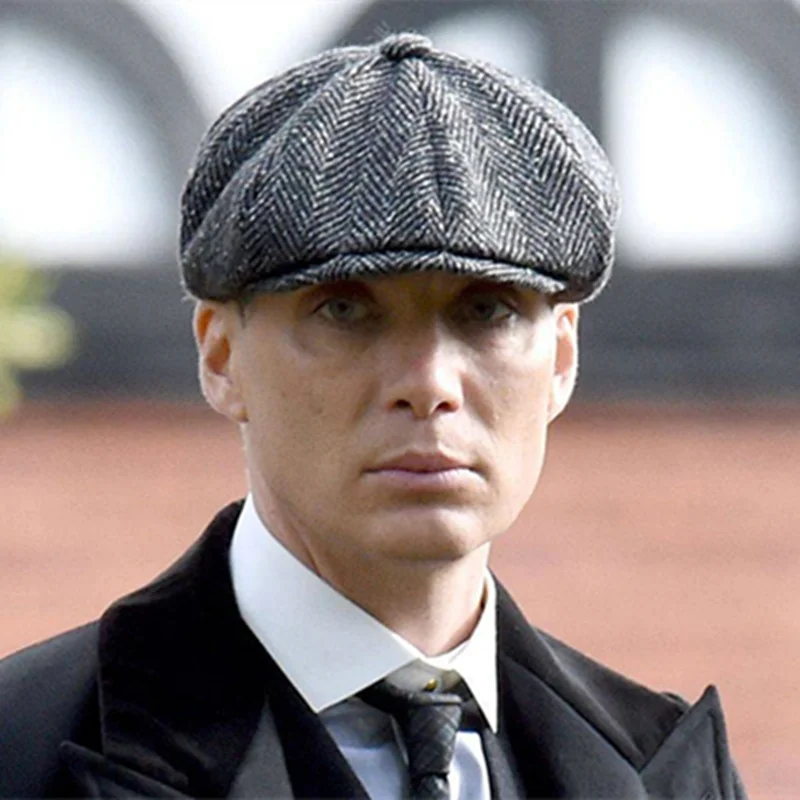 New plaid beret hat classic retro newsboy hats men and women universal cap outdoor leisure sports sun caps