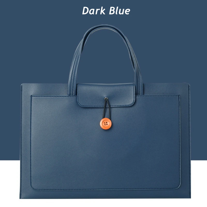 anki brand laptop bag 101112131415 6 inch pu leather handbag sleeve case for macbook air pro m1notebook pc cover dropship free global shipping