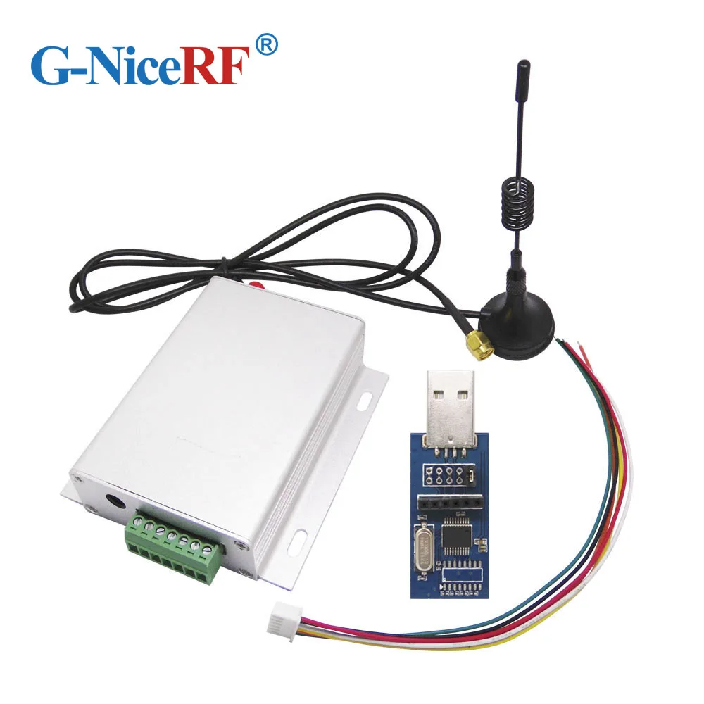 2sets SV6500 433MHz DB9/RS232 Interface 5W 8km Ultra Long Distance & Highly-integrated Uart RF Module|RF Transceiver Module