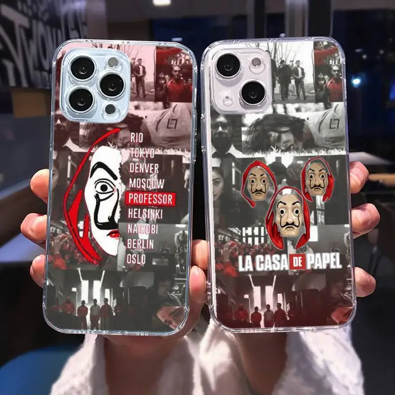 

La Casa de papel Spain TV Phone Case for iphone 13 12 11 pro max mini 6 6s 7 8 plus SE2020 X XR XS shell iphone 13 pro max case